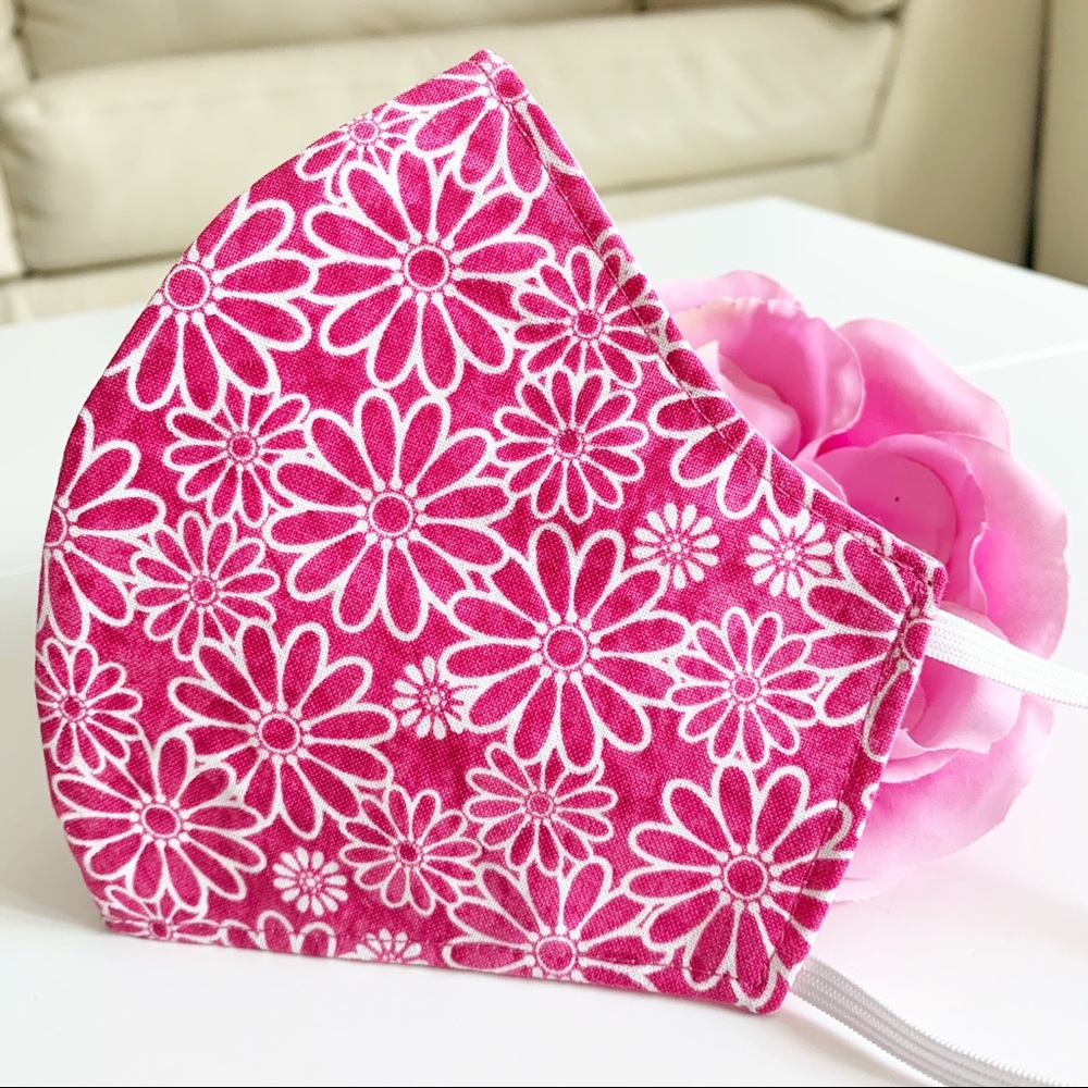 2/$20 Triple Layer Handmade Face Mask